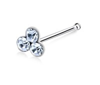 Stone Club Silver Bone Nose Stud NSKD-28